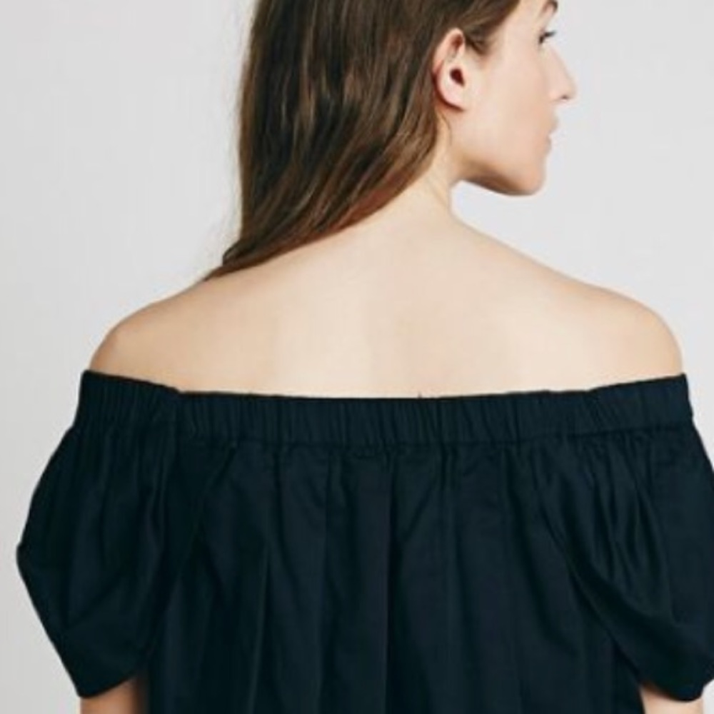 Free people off-shoulder crop top